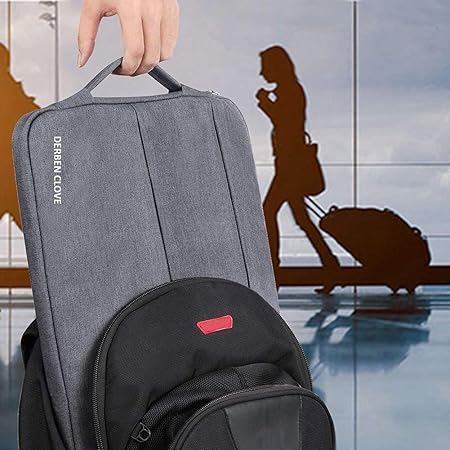 Sleek Nylon Fabric Laptop Bag Cover with inner Fur Cushion material